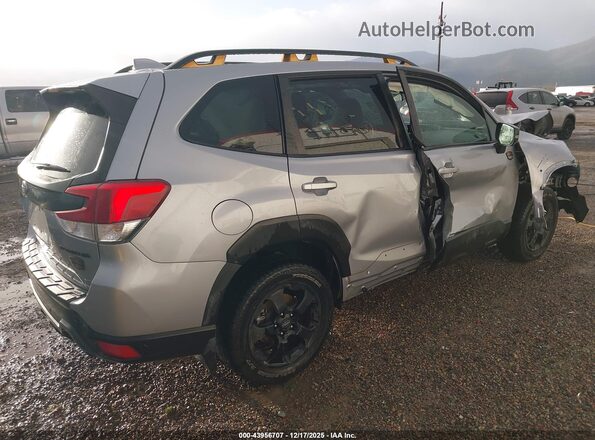JF2SKAMC2NH435660 2022 SUBARU FORESTER Silver Հետևի աջ