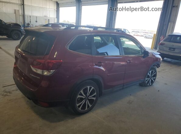 JF2SKANC0PH413402 2023 SUBARU FORESTER Red Trasero derecho