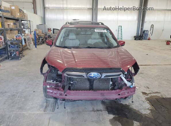 JF2SKANC0PH413402 2023 SUBARU FORESTER Red Vista frontal