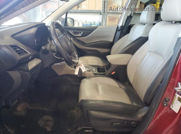 JF2SKANC0PH413402 2023 SUBARU FORESTER Red Vista interior delantera