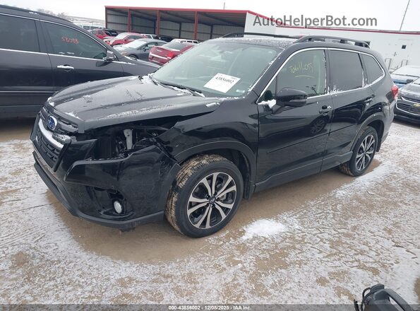 JF2SKAPC2NH493800 2022 SUBARU FORESTER Black Przód lewy
