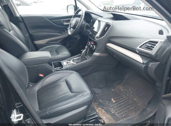 JF2SKAPC2NH493800 2022 SUBARU FORESTER Black Widok wnętrza z przodu