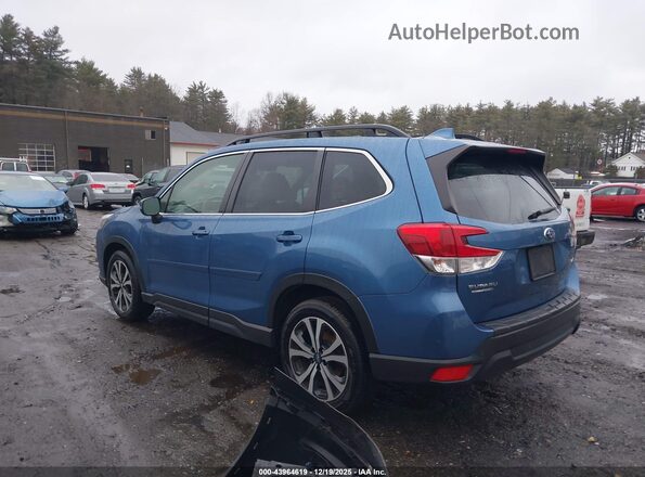 JF2SKAPC7NH496062 2022 SUBARU FORESTER Синий Задняя левая четверть