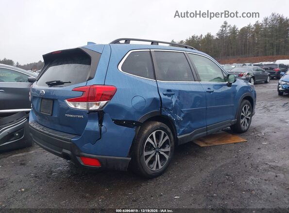 JF2SKAPC7NH496062 2022 SUBARU FORESTER Синий Задняя правая четверть