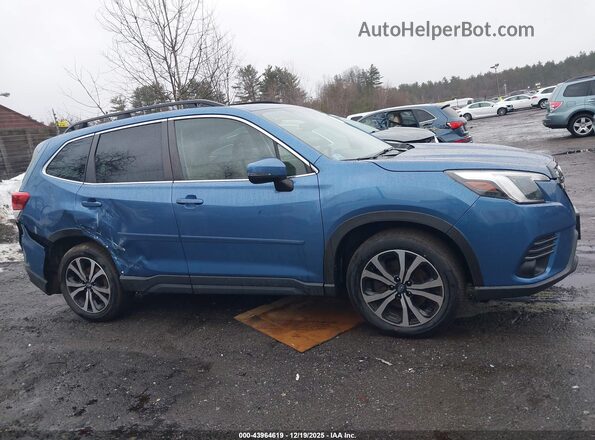 JF2SKAPC7NH496062 2022 SUBARU FORESTER Синий Вид задней части салона