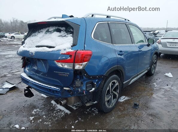JF2SKARC7NH421553 2022 SUBARU FORESTER Blue Задня права чверть