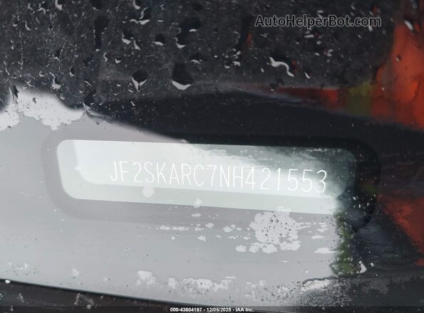 JF2SKARC7NH421553 2022 SUBARU FORESTER Blue Вид підкапотного простору
