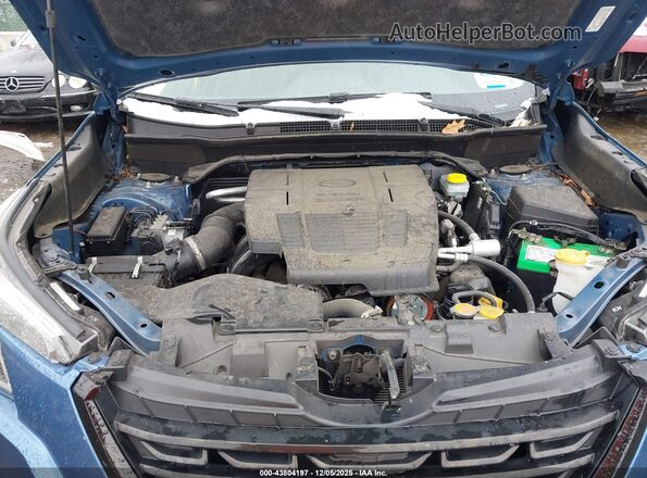 JF2SKARC7NH421553 2022 SUBARU FORESTER Blue Вид ззаду
