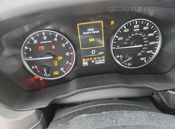 JF2SLDHC4SH491457 2025 SUBARU FORESTER Blue Instrument cluster view