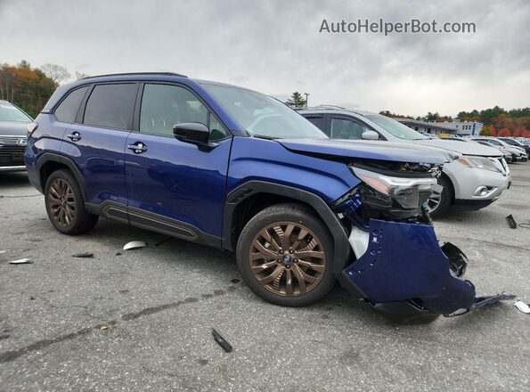 JF2SLDHC4SH491457 2025 SUBARU FORESTER Blue Front right