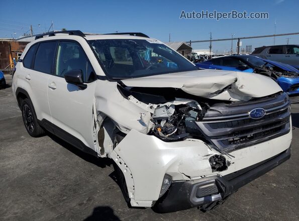 JF2SLDRC1SH502994 2025 SUBARU FORESTER White Առջևի աջ