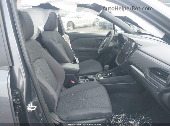JF2SLSED3SH429095 2025 SUBARU FORESTER Gray Вид салону спереду