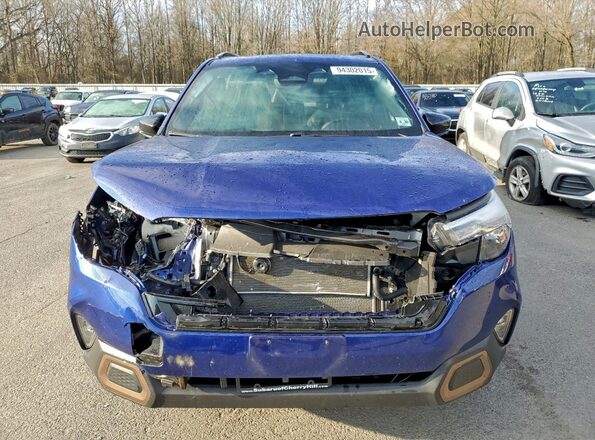JF2SLSJDXSH401753 2025 SUBARU FORESTER Blue Вид спереду