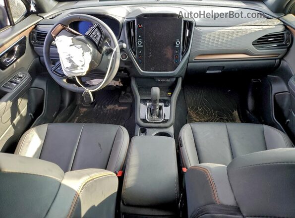 JF2SLSJDXSH401753 2025 SUBARU FORESTER Blue Вид панелі приладів