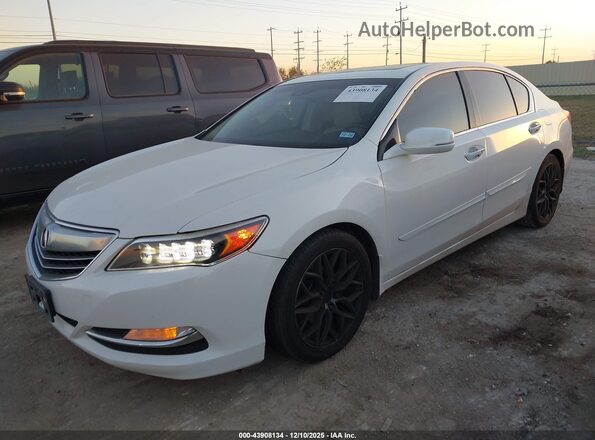 JH4KC1F50GC000418 2016 ACURA RLX White Vista tres cuartos delantera izquierda