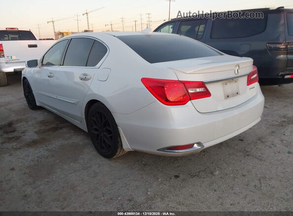 JH4KC1F50GC000418 2016 ACURA RLX White Trasero izquierdo