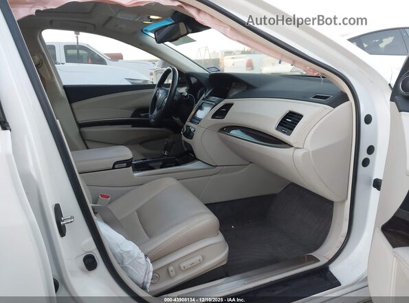 JH4KC1F50GC000418 2016 ACURA RLX White Vista interior delantera