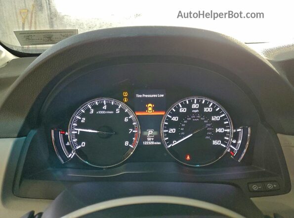 JH4KC1F51GC001917 2016 ACURA RLX Gray Սարքավորումների վահանակի տեսք