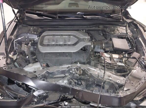 JH4KC1F54JC000610 2018 ACURA RLX Black Հետևի տեսք