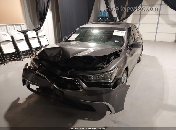 JH4KC1F54JC000610 2018 ACURA RLX Black Առջևի ձախ երեք քառորդ տեսարան