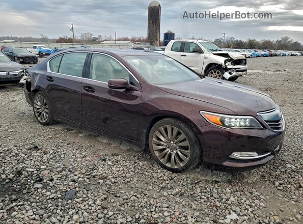 JH4KC1F56HC000599 2017 ACURA RLX Red Front right