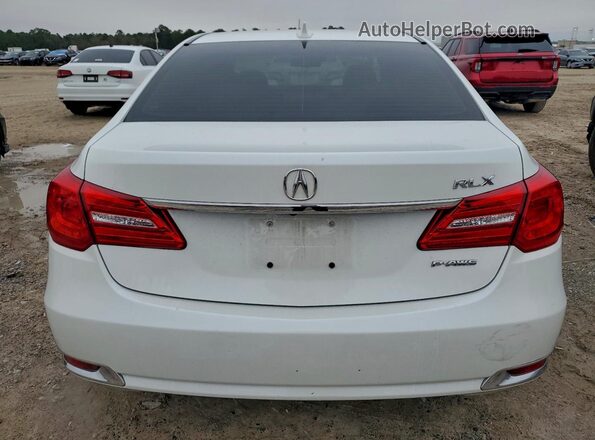 JH4KC1F57GC001520 2016 ACURA RLX Белый Вид сзади