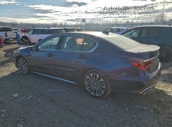 JH4KC1F59JC000733 2018 ACURA RLX Blue Задня ліва чверть