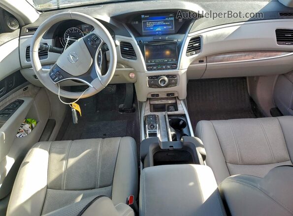 JH4KC1F59JC000733 2018 ACURA RLX Blue Вид панелі приладів
