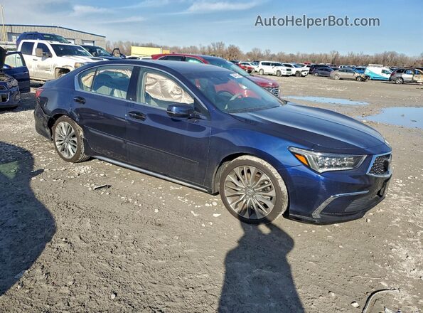 JH4KC1F59JC000733 2018 ACURA RLX Blue Передня права чверть
