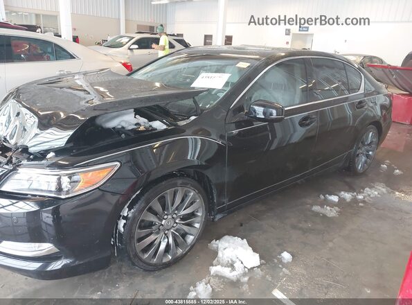 JH4KC1F96HC000315 2017 ACURA RLX Black Vista interior de 360 grados