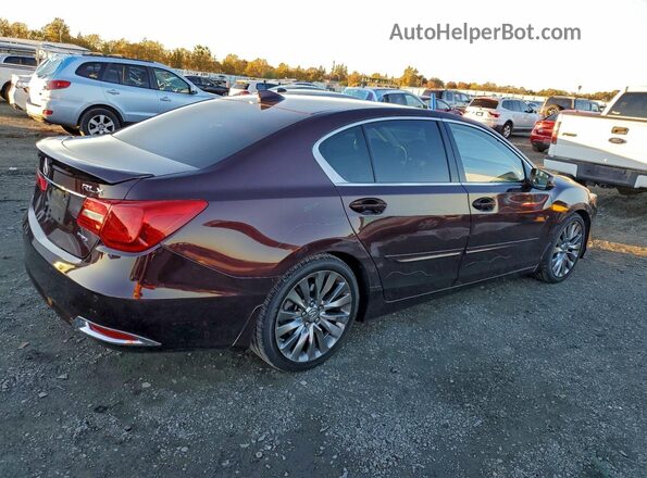 JH4KC1F99GC002008 2016 ACURA RLX Red Trasero derecho