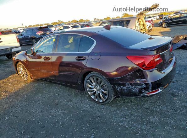 JH4KC1F99GC002008 2016 ACURA RLX Red Trasero izquierdo