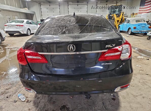 JH4KC1F9XGC001630 2016 ACURA RLX Черный Вид сзади