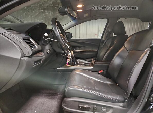 JH4KC1F9XGC001630 2016 ACURA RLX Черный Вид салона спереди