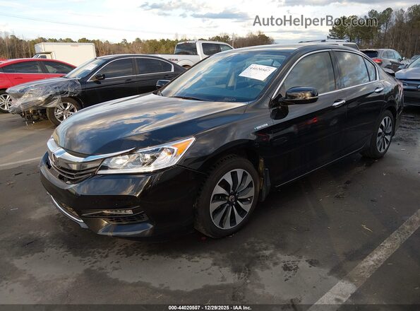 JHMCR6F59HC015632 2017 HONDA ACCORD HYBRID Black 