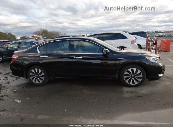 JHMCR6F59HC015632 2017 HONDA ACCORD HYBRID Black 