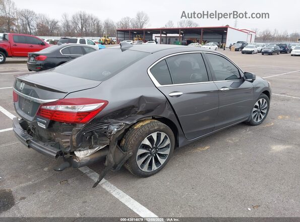 JHMCR6F59HC024847 2017 HONDA ACCORD HYBRID Gray 