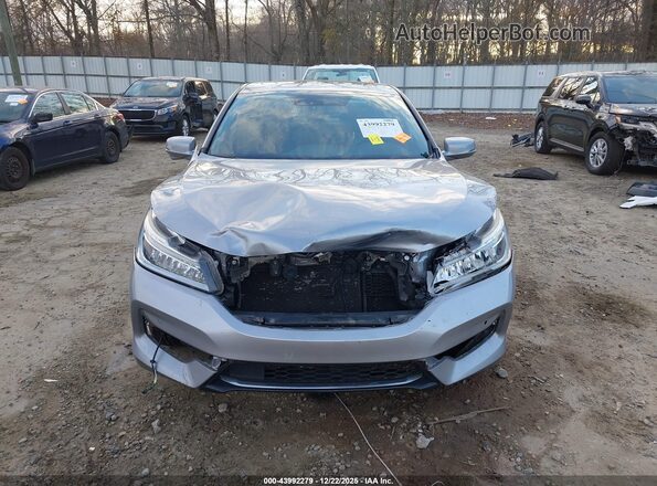 JHMCR6F74HC016544 2017 HONDA ACCORD HYBRID Gray 