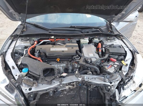 JHMCR6F74HC016544 2017 HONDA ACCORD HYBRID Gray 