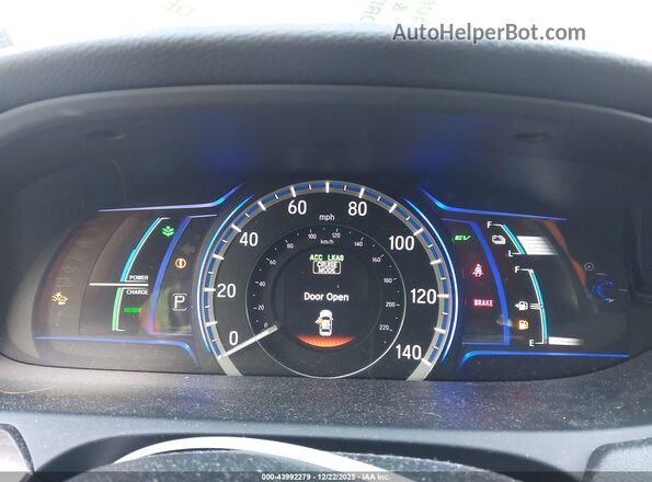 JHMCR6F74HC016544 2017 HONDA ACCORD HYBRID Gray 