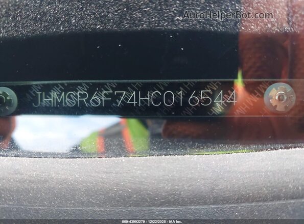 JHMCR6F74HC016544 2017 HONDA ACCORD HYBRID Gray 
