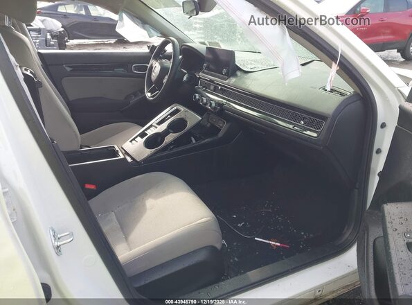 JHMFE1F78NX002095 2022 HONDA CIVIC Белый Вид салона спереди