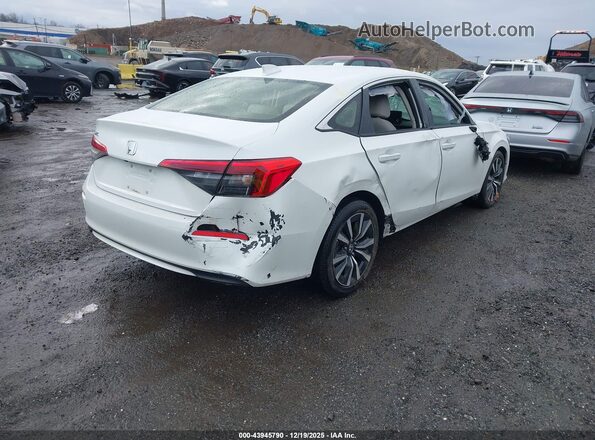 JHMFE1F78NX002095 2022 HONDA CIVIC Белый Задняя правая четверть