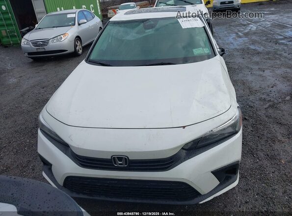 JHMFE1F78NX002095 2022 HONDA CIVIC Белый Вид щитка приборов