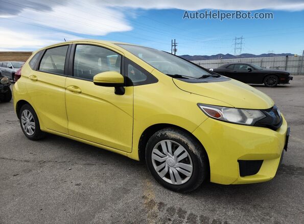 JHMGK5H53GS010959 2016 HONDA FIT Yellow Delantero derecho