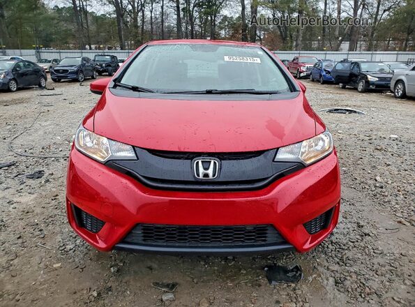 JHMGK5H53GS011769 2016 HONDA FIT Red წინა ხედი