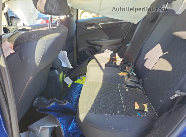 JHMGK5H57GS009510 2016 HONDA FIT Синий Вид задних сидений