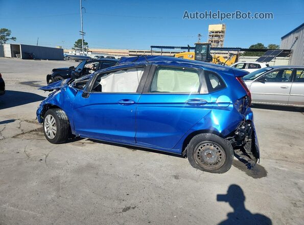 JHMGK5H57GS009510 2016 HONDA FIT Синий Задняя левая четверть