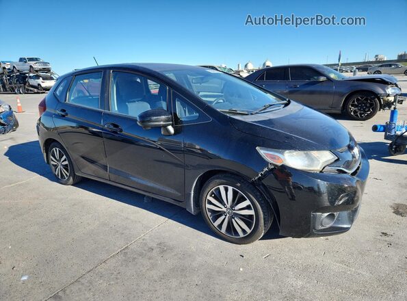 JHMGK5H72GS001395 2016 HONDA FIT Черный Передняя правая четверть