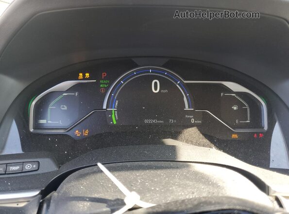 JHMZC5F13KC006435 2019 HONDA CLARITY Белый 